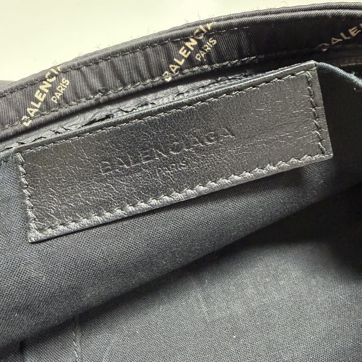BALENCIAGA バレンシアガ ブラック クラッチバッグ セカンドバッグ_画像6