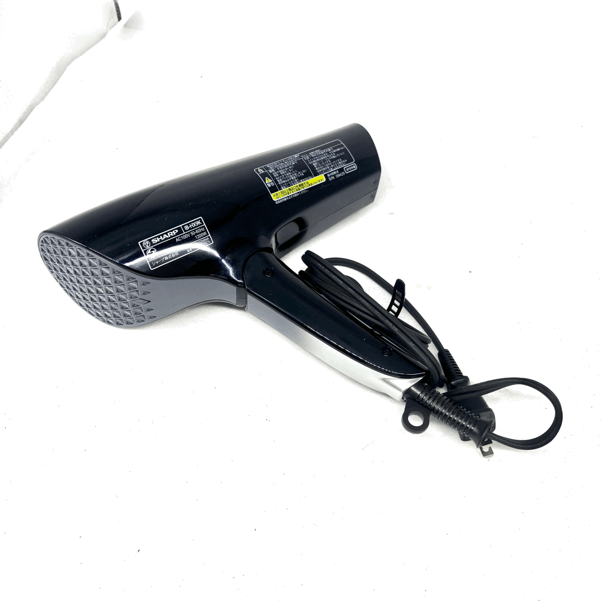 1円スタート 【超希少な美品】動作確認済み SHARP シャープ ドライヤー プラズマクラスター 搭載 スカルプエステ ブラック IB-HX9K-B_画像5