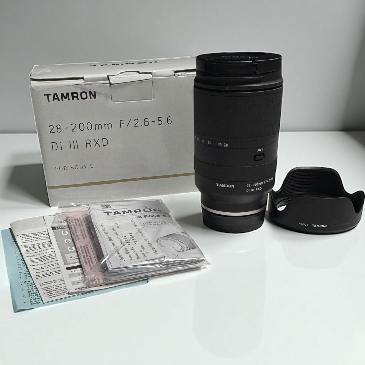 未使用 TAMRON 28-200mm F2.8-5.6 Di III RXD ソニーEマウント (A071) 高倍率ズームレンズ SONY E タムロン