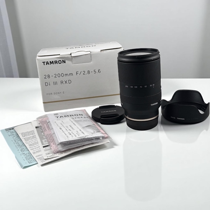 未使用 TAMRON 28-200mm F2.8-5.6 Di III RXD ソニーEマウント (A071) 高倍率ズームレンズ SONY E タムロン