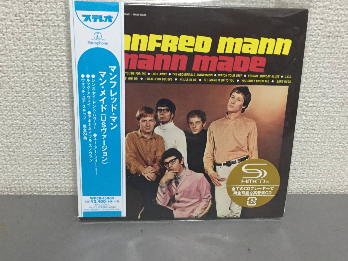 ♪帯付 SHM-CD 紙ジャケット マンフレッド・マン ／ マン・メイド（USヴァージョン）♪の画像1