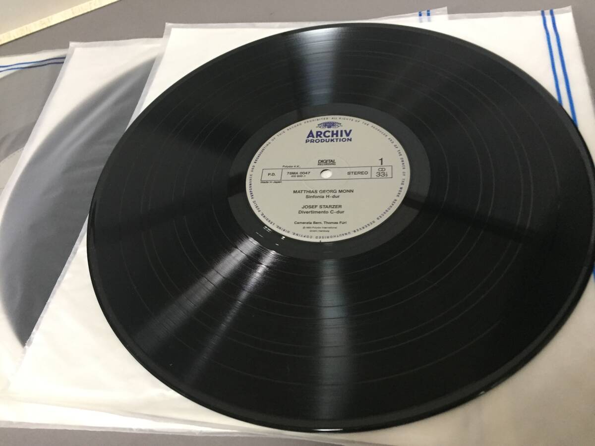 ♪国内盤LP 帯付 カメラーダ・ベルン 指揮:トマス・フューリ 初期ウィーン音派の音楽 ♪_画像3