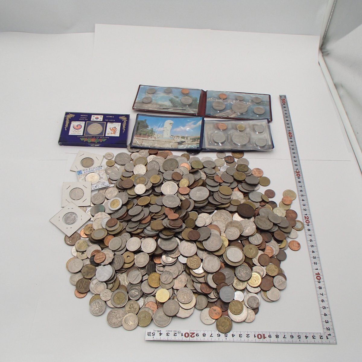 ★古銭まとめ 外貨/ 約6.3kg /韓國、アメリカ、カナダ他/貨幣 硬貨 コレクション まとめ ★KM