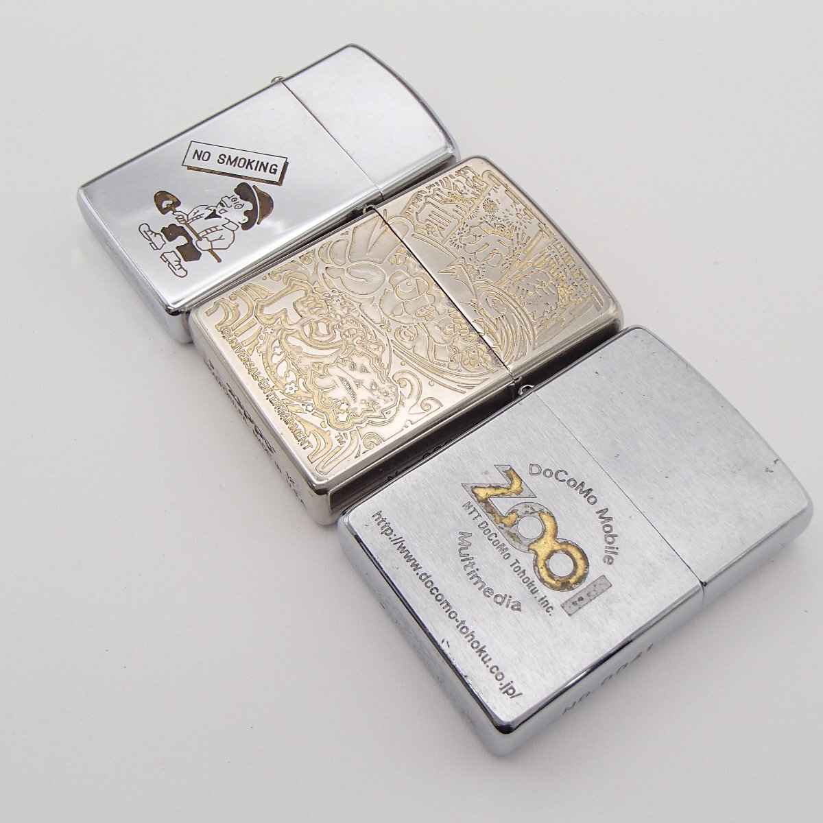 ★ZIPPO ジッポ まとめ 3点 / ライター 喫煙グッズ 喫煙具 着火未確認 ★KTの画像2