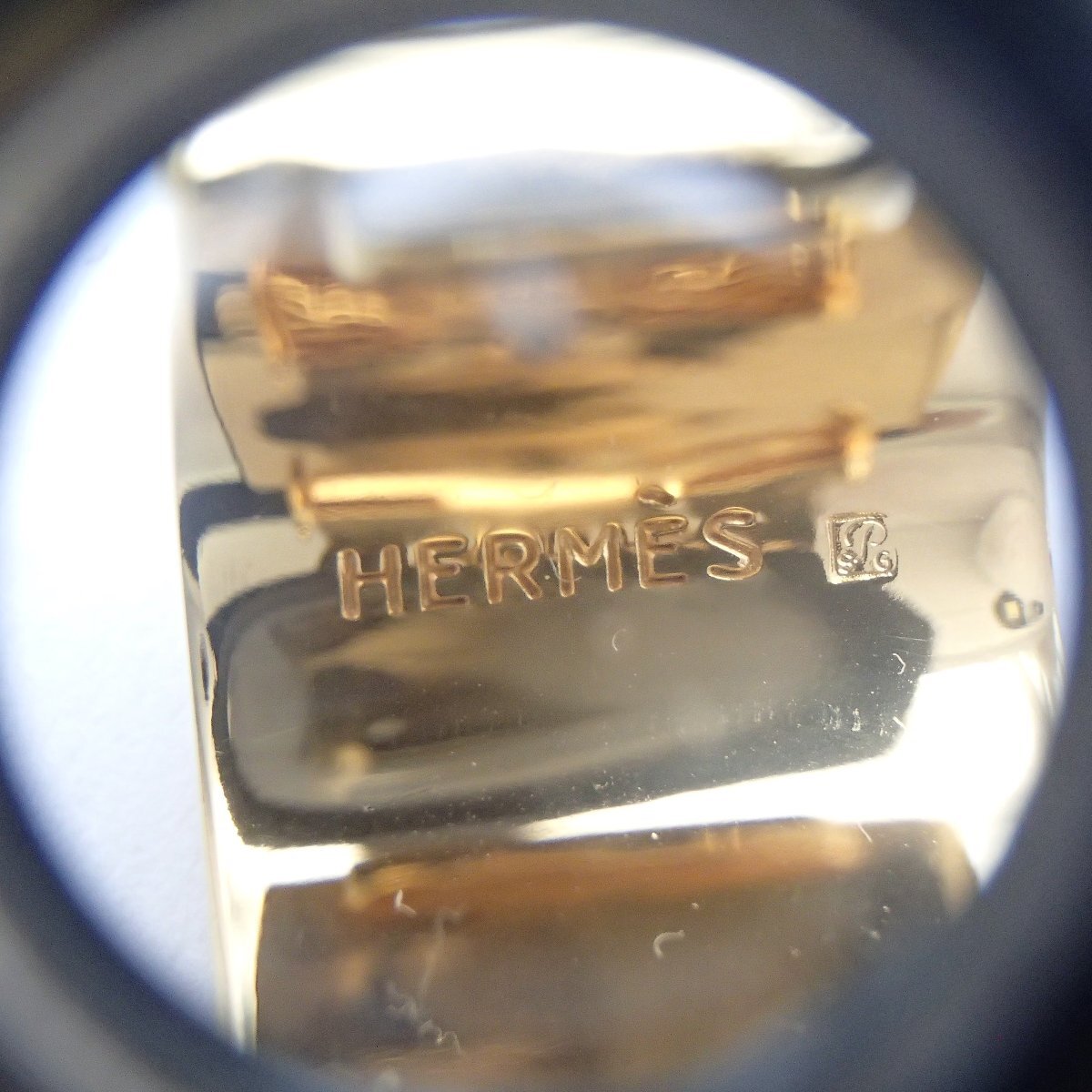 ★HERMES エルメス イヤリング / 七宝焼き/ 約15.4g/アクセサリー 箱★YS_画像9