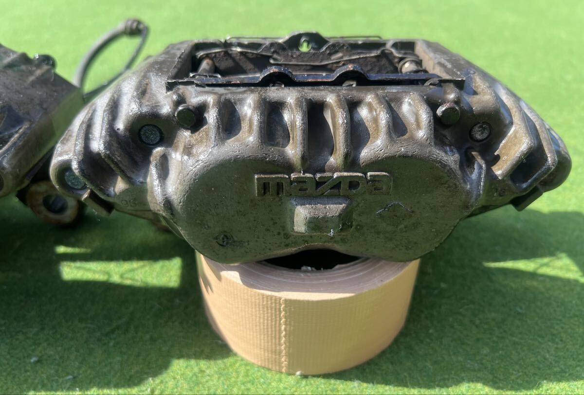 MAZDA * Mazda Savanna RX-7 RX7 E-FC3S FC3S оригинальный поздняя версия передний суппорт