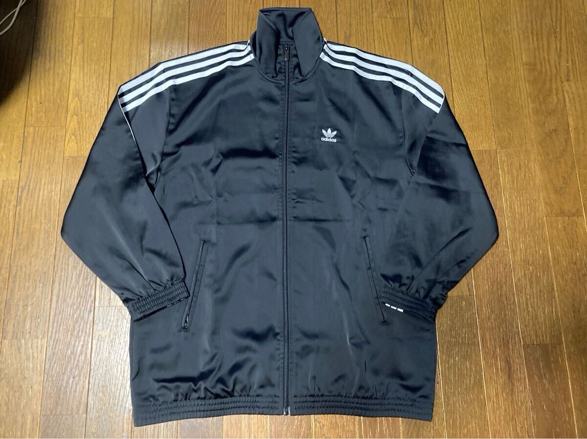 adidas アディダス ルーズ サテン トラックトップ ジャージ アディダスオリジナルス_画像2