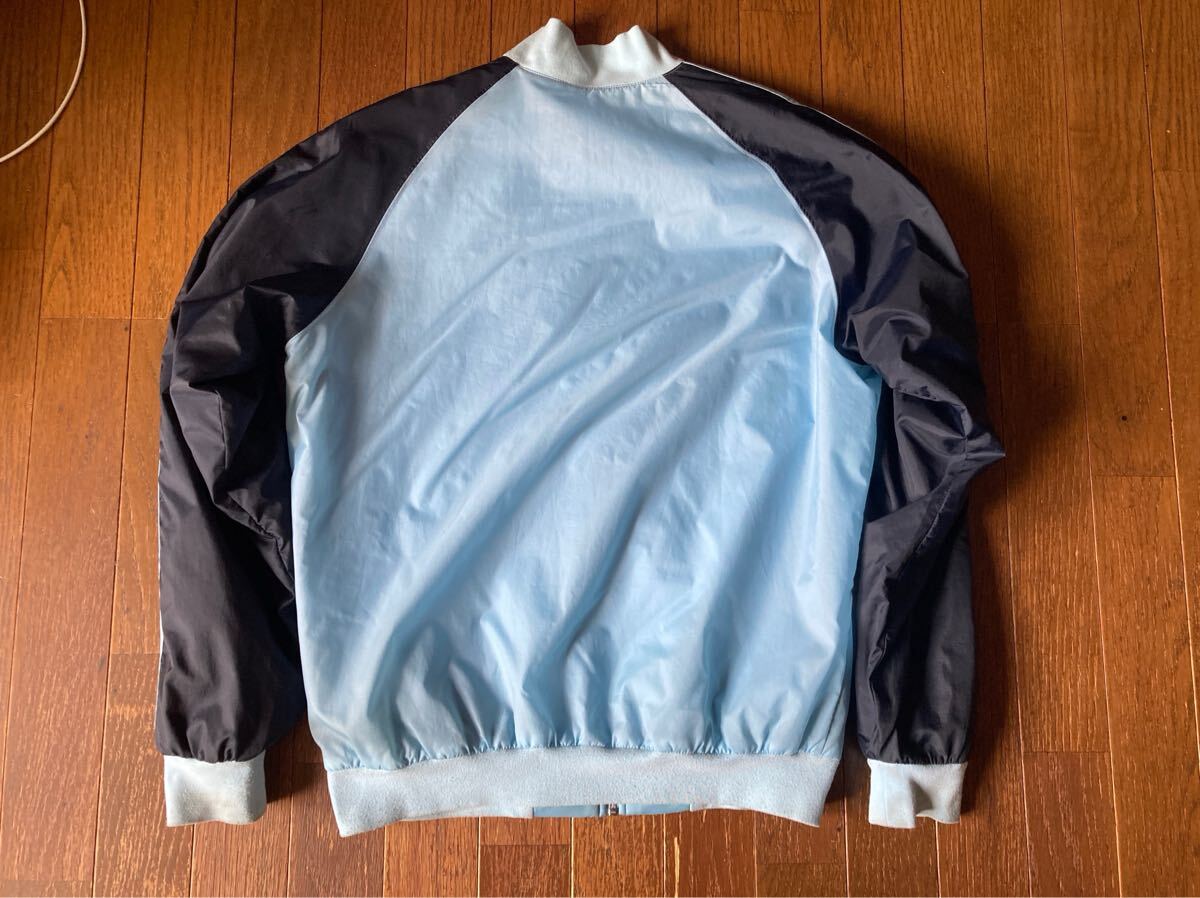 adidas アディダス ナイロン ジャンパー　ジャージ　ラグラン　M_画像2