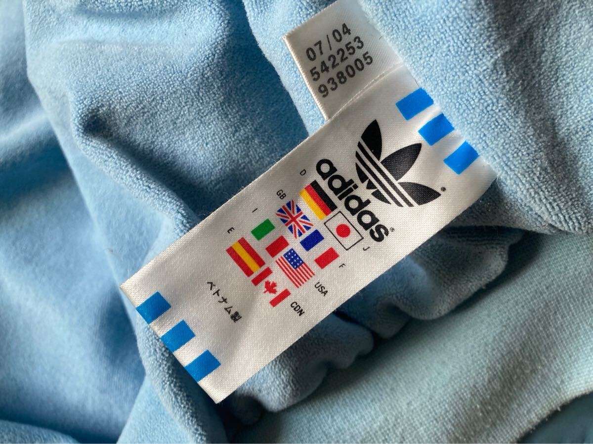 adidas アディダス ナイロン ジャンパー　ジャージ　ラグラン　M_画像4