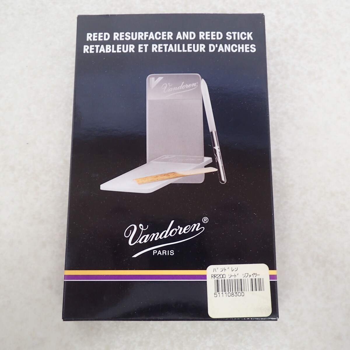バンドーレン リードリサーフェイサー&スティック RR200 クラリネット サックス【PP_画像1