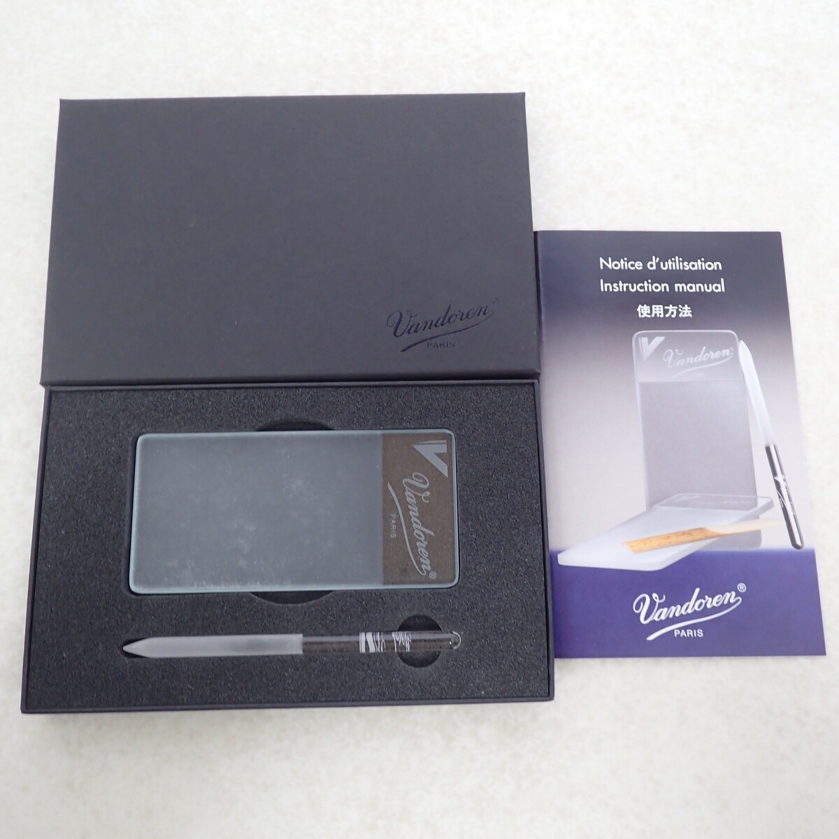 バンドーレン リードリサーフェイサー&スティック RR200 クラリネット サックス【PP_画像4