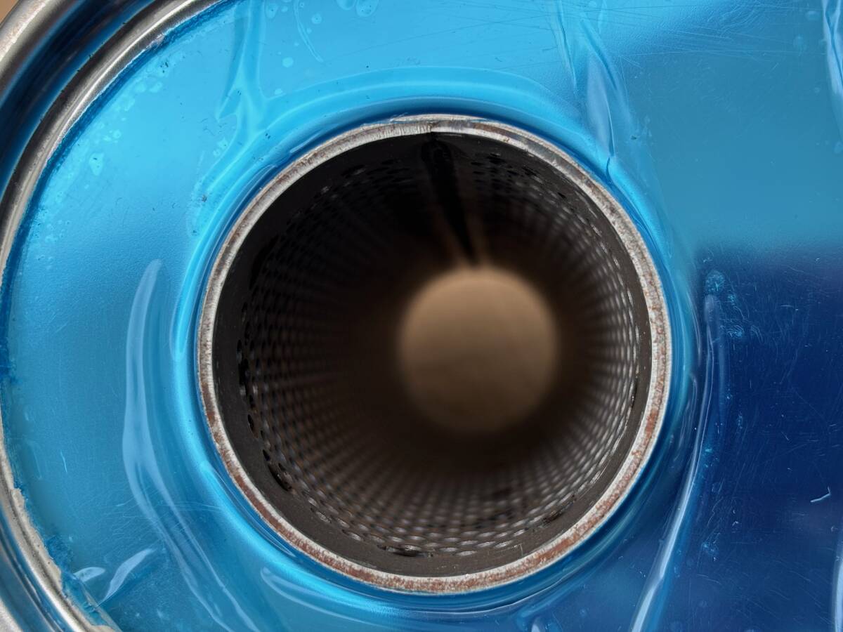 超レア品！ 長期保管 未使用品！ ◆ 柿本 カキモト 製 汎用タイコ ◆ 旧車 ・ NA車 ・ マフラー製作 ・ 仕様変更 等に！ _画像9