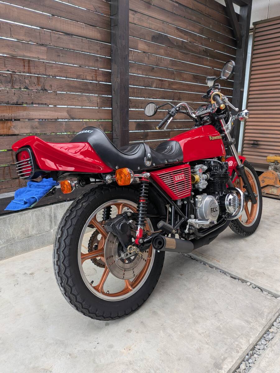 カワサキ　Z400FX E3エンジンフルオーバーホール済み_画像4