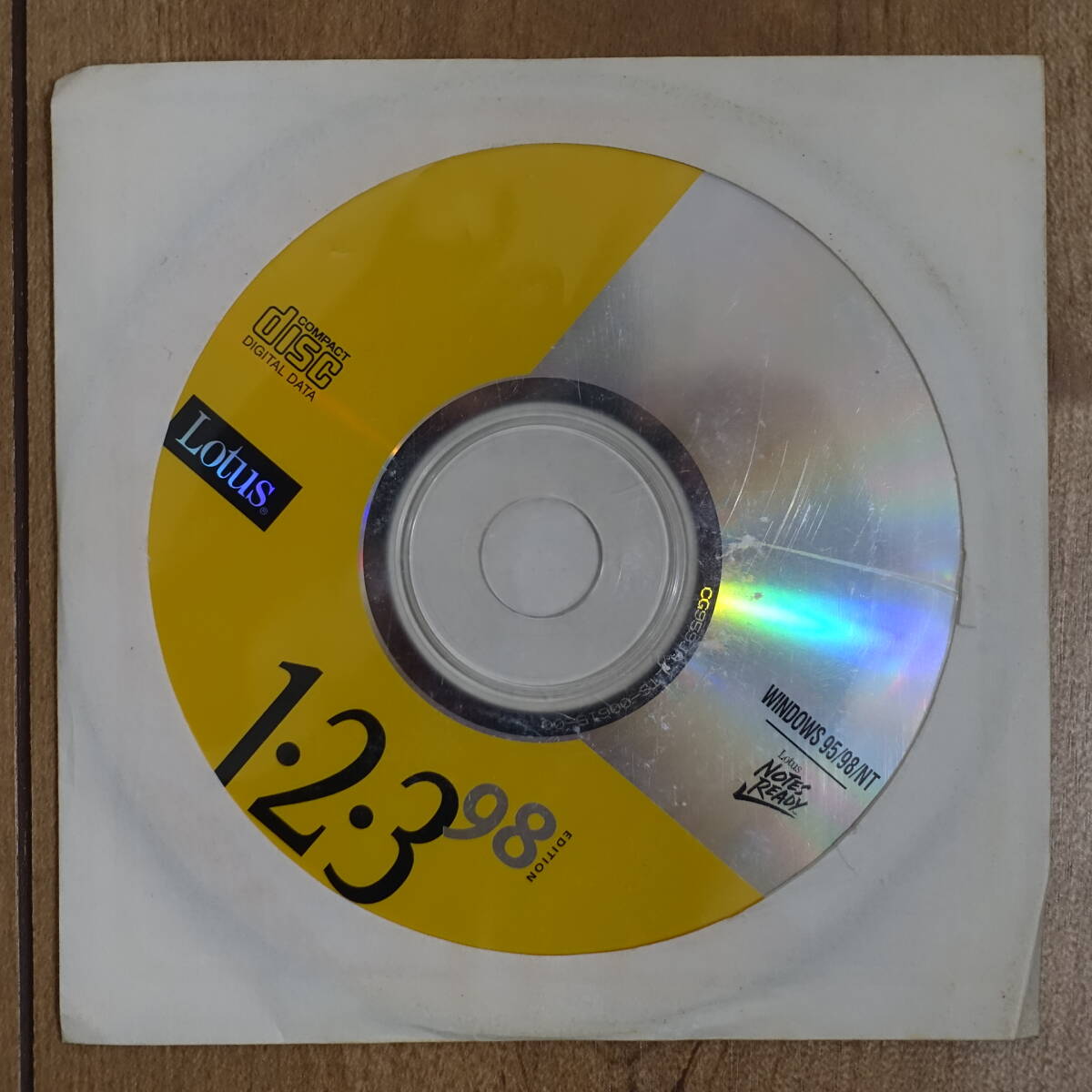 Lotus 1*2*3 98 крупноформатная таблица soft Windows нераспечатанный 