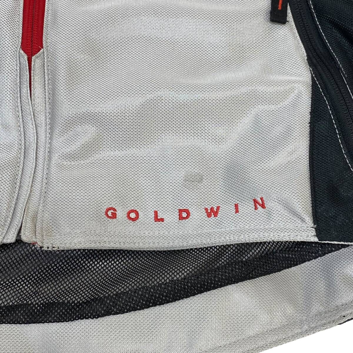 【即決】 GOLDWIN ゴールドウィン フルメッシュジャケット GSM12304 グレー系 Ｍサイズ 23668-80_画像7