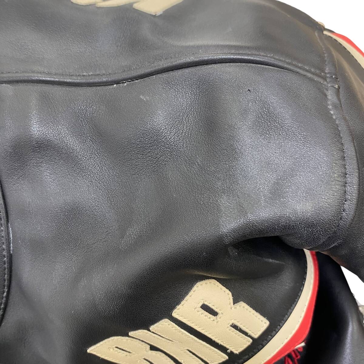 【即決】 KADOYA カドヤ BLACK HORSE BHR レザージャケット LLサイズ 黒系 ブラック系 23845-120_画像8