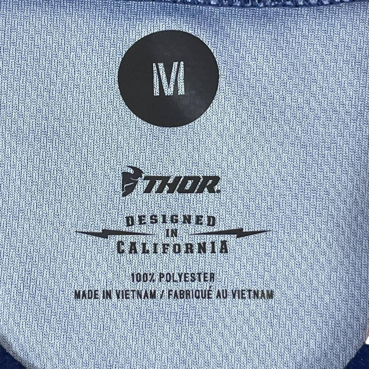 【即決】 THOR ソアー ジャージ モトクロス Mサイズ ブルー系 青系 23331-60_画像3