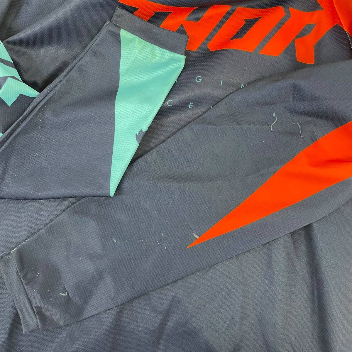 【即決】 THOR ソアー ジャージ モトクロス Mサイズ ブルー系 青系 23331-60_画像5
