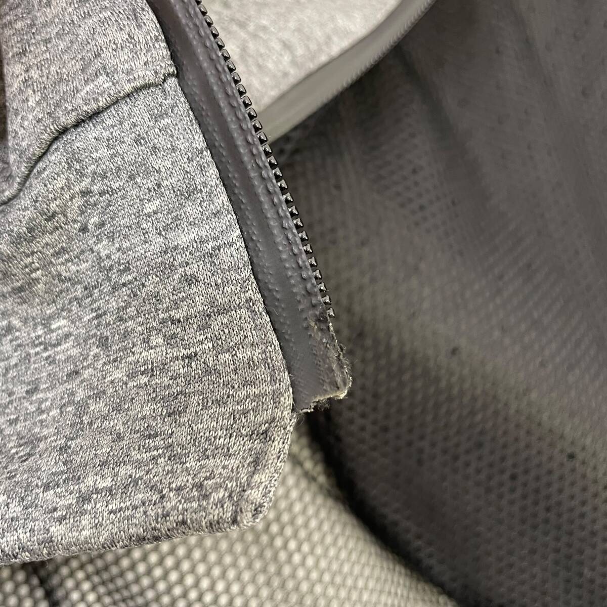 【美品】 ROUGH&ROAD ラフアンドロード RR7243 エアスルーライディングフーディFP Lサイズ グレー系 灰色系 23518-100_画像6