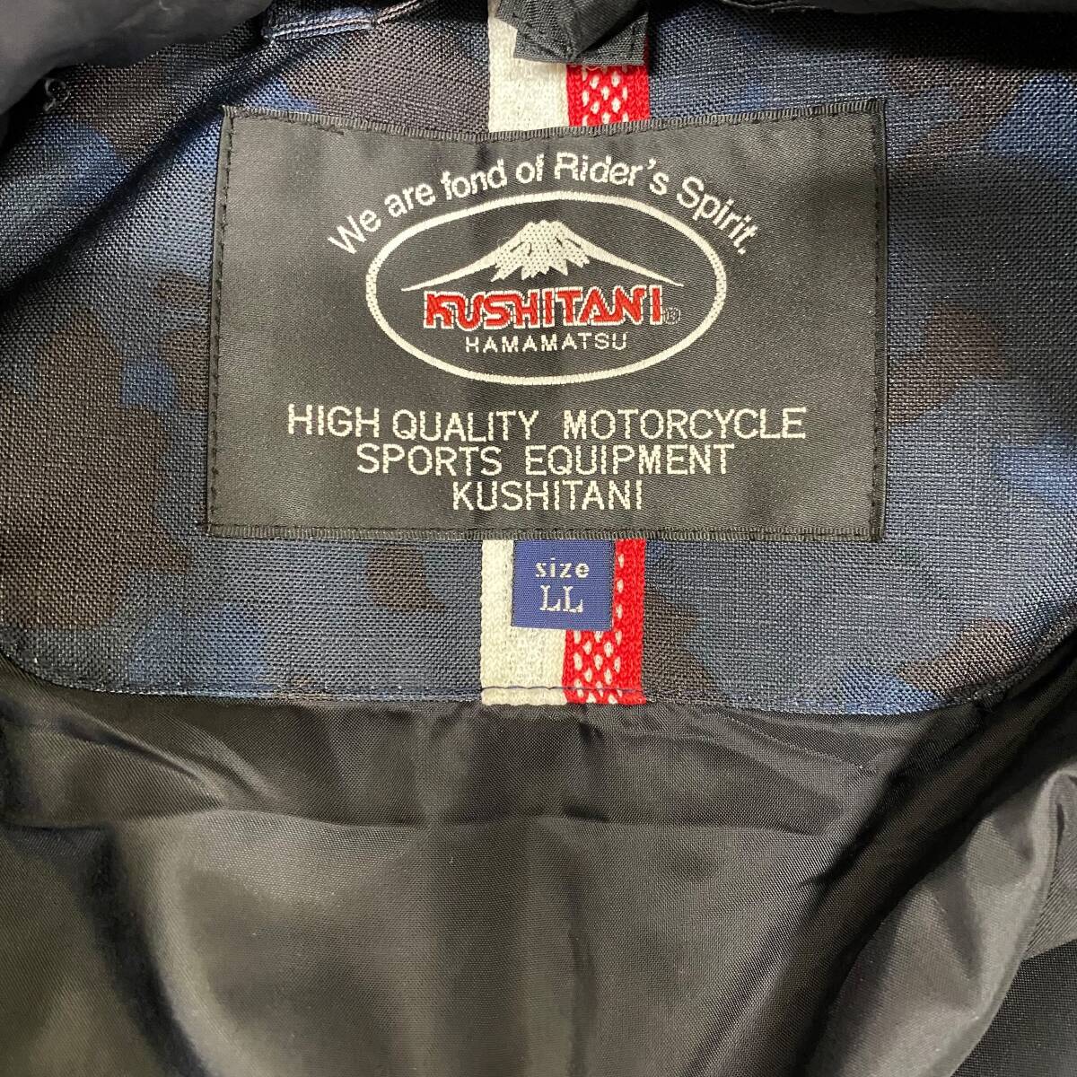 【即決】 KUSHITANI クシタニ K-2691 ウィンタークラリティジャケット 紺色系 ネイビー系 LLサイズ 23681-100_画像5