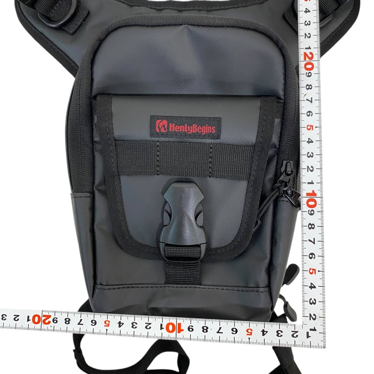 【美品】 DAYTONA デイトナ HenlyBegins ヘンリービギンズ ホルスターバッグ 黒系 ブラック系 24800-60_画像2