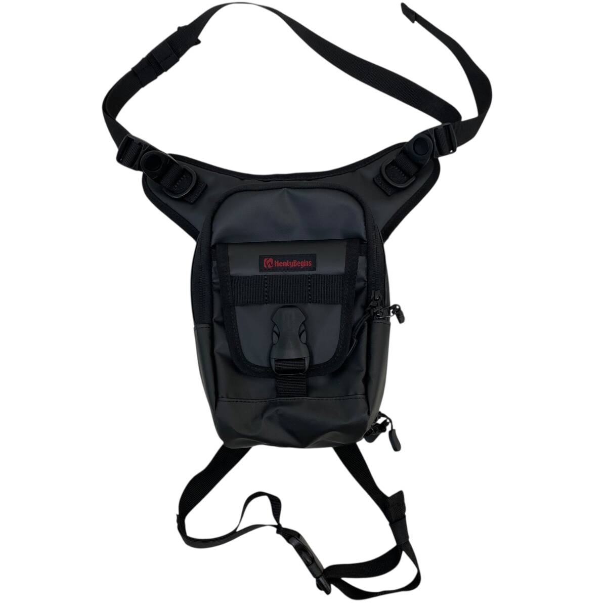【美品】 DAYTONA デイトナ HenlyBegins ヘンリービギンズ ホルスターバッグ 黒系 ブラック系 24800-60_画像1