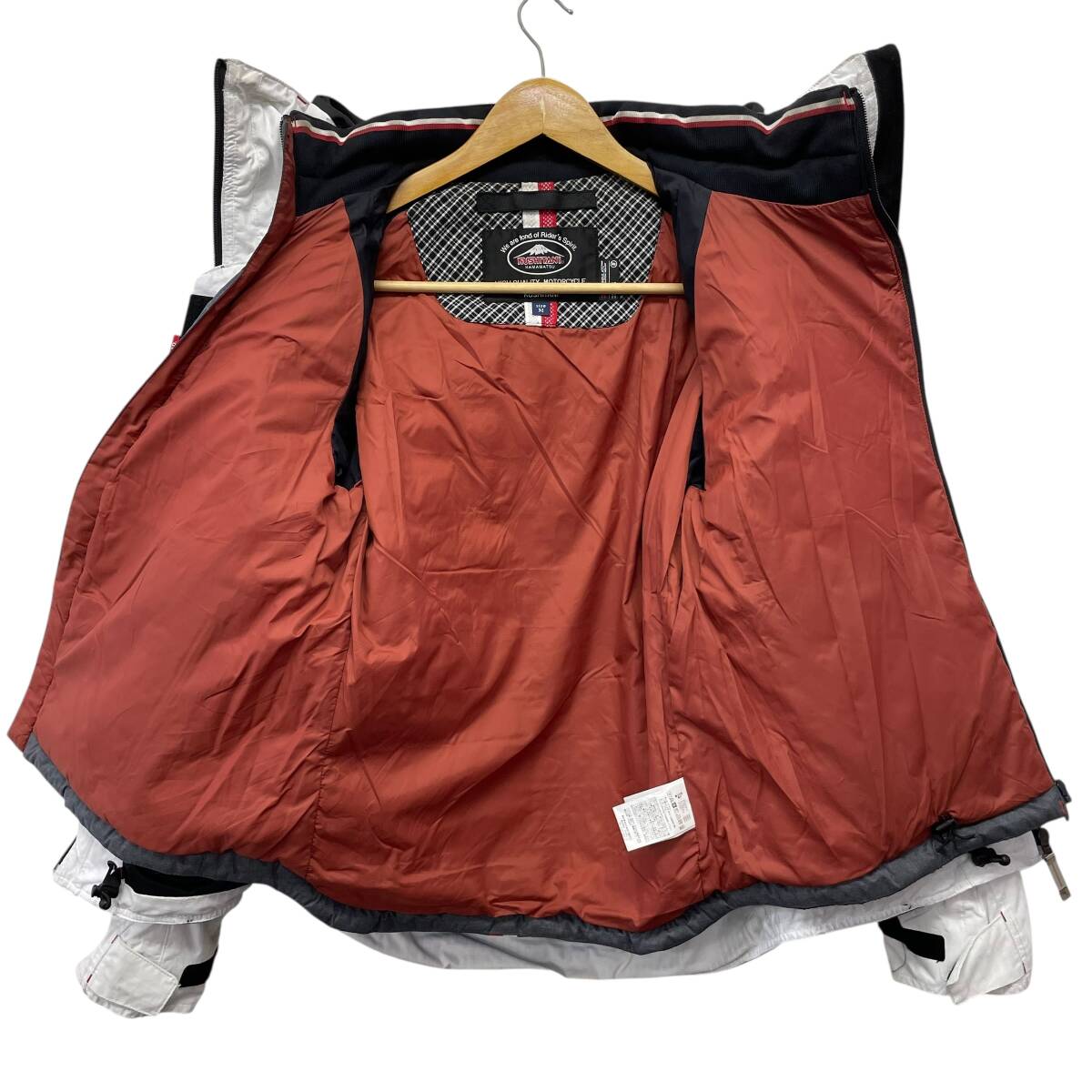 【即決】 ホンダ×クシタニ HONDA×KUSHITANI ウインターウイルジャケット 0SYEG-43H Mサイズ ホワイト系 白系 24639-100_画像4