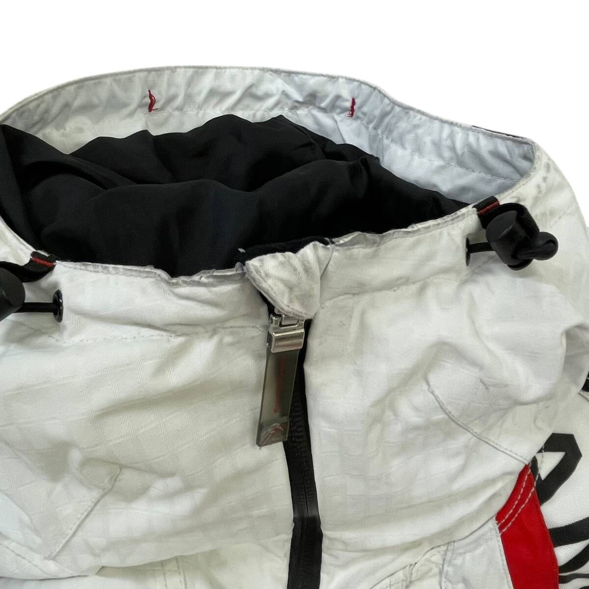 【即決】 ホンダ×クシタニ HONDA×KUSHITANI ウインターウイルジャケット 0SYEG-43H Mサイズ ホワイト系 白系 24639-100_画像9