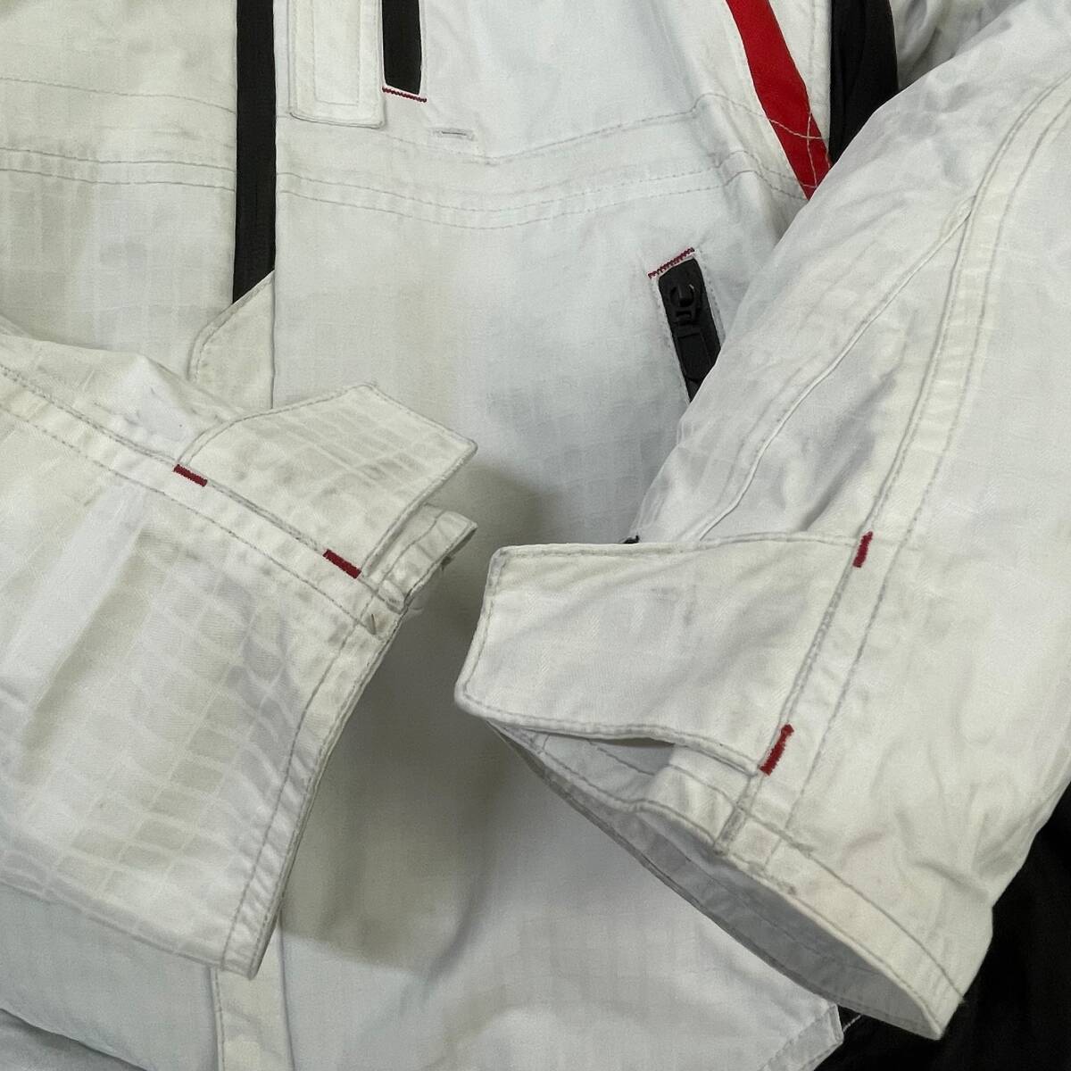 【即決】 ホンダ×クシタニ HONDA×KUSHITANI ウインターウイルジャケット 0SYEG-43H Mサイズ ホワイト系 白系 24639-100_画像10