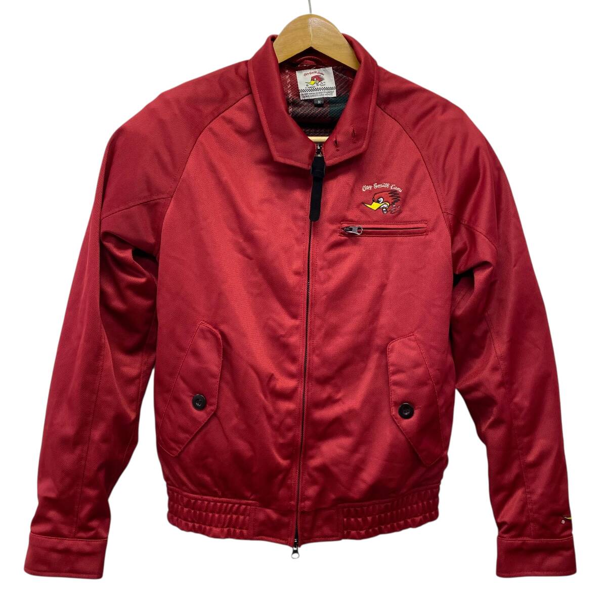 【即決】 CLAY SMITH クレイスミス メッシュライディングジャケット CSY-2801 赤系 レッド系 Ｍサイズ 24576-100_画像1