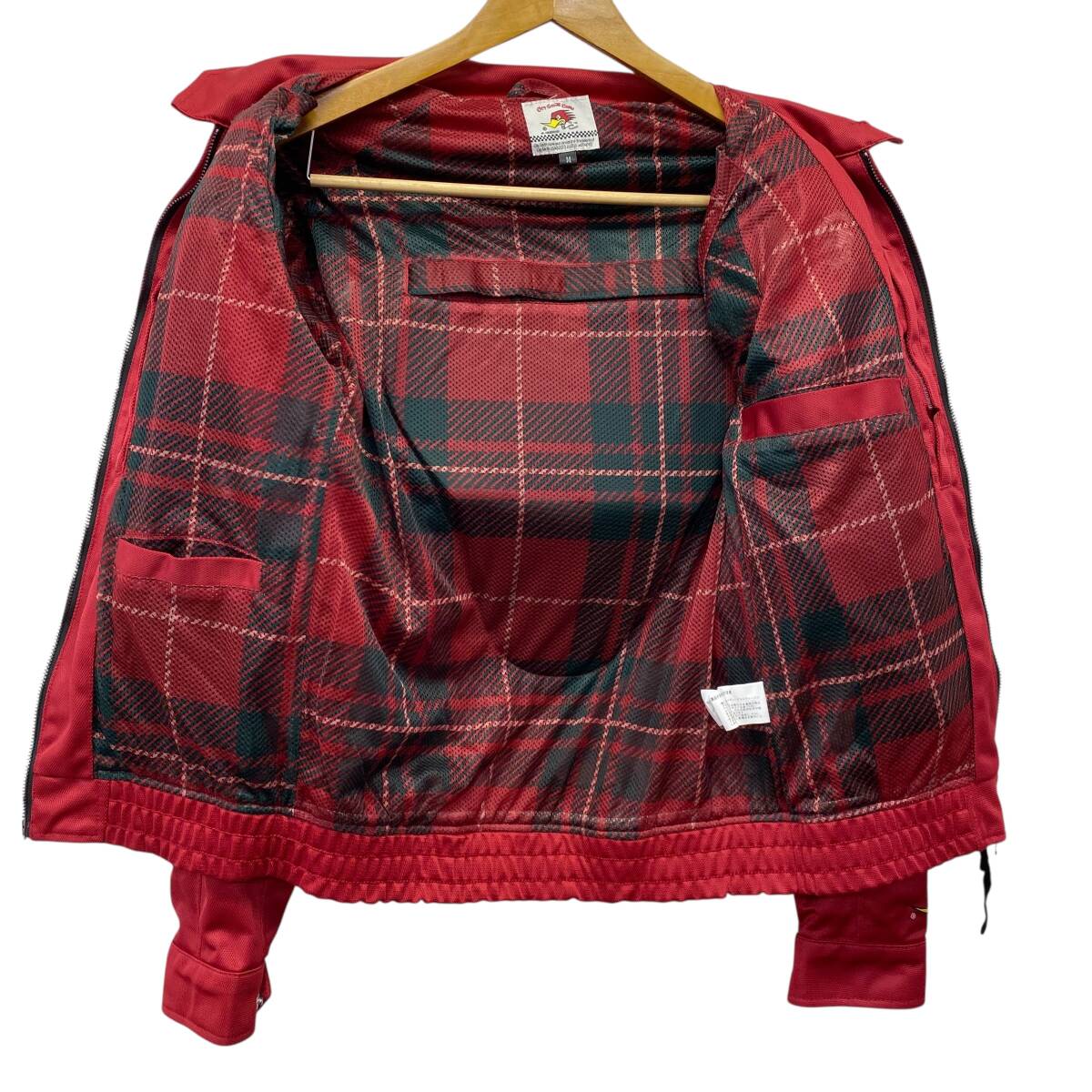 【即決】 CLAY SMITH クレイスミス メッシュライディングジャケット CSY-2801 赤系 レッド系 Ｍサイズ 24576-100_画像5