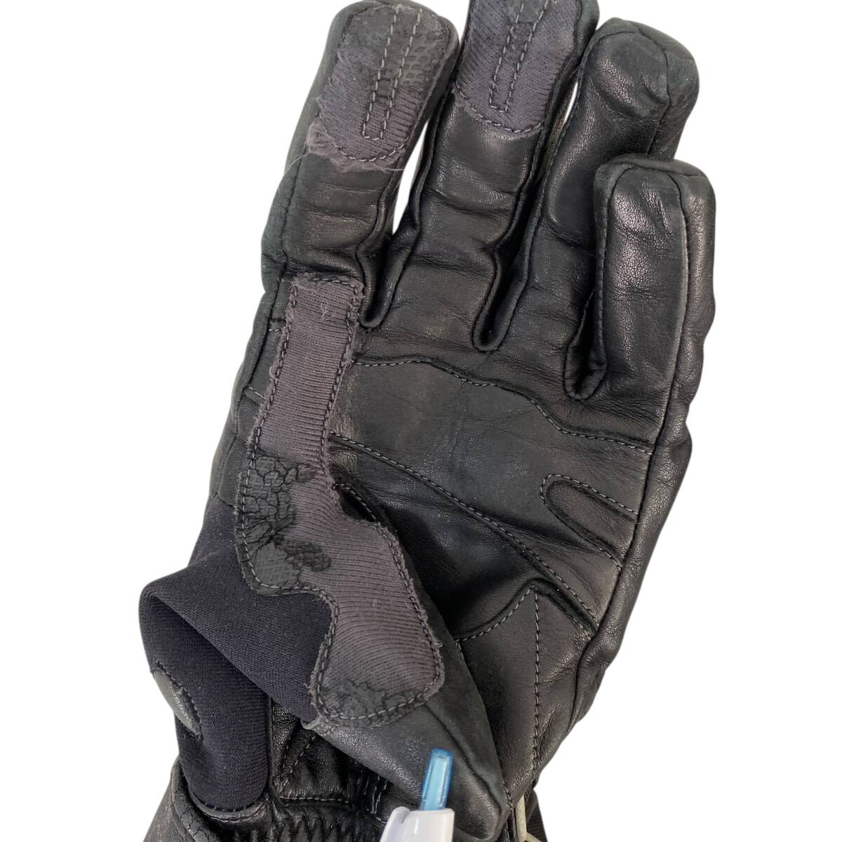 【即決】 クシタニ GORE-TEX レザーグローブ KUSHITANI K-5519 Lサイズ ブラック系/黒系 24753-60_画像5