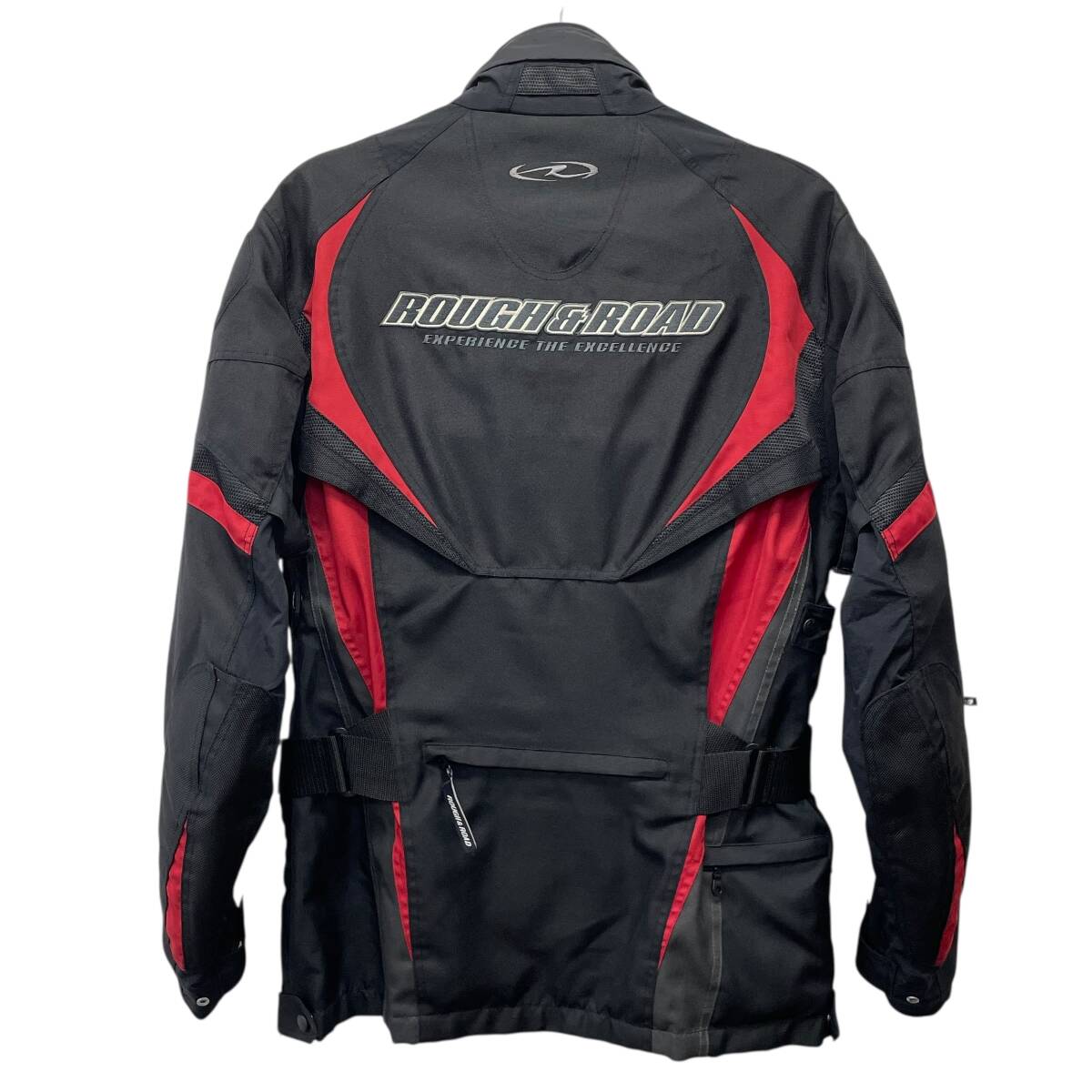【即決】 ROUGH&ROAD ラフアンドロード RR7665 ウォーターシールドハードウインタージャケットFP XLサイズ ブラック・レッド系 24777-100_画像2