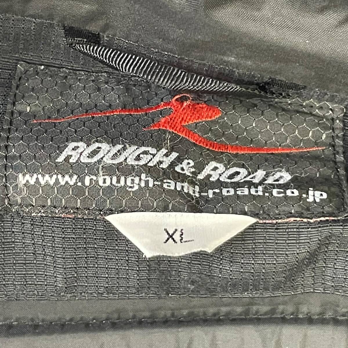 【即決】 ROUGH&ROAD ラフアンドロード RR7665 ウォーターシールドハードウインタージャケットFP XLサイズ ブラック・レッド系 24777-100_画像4