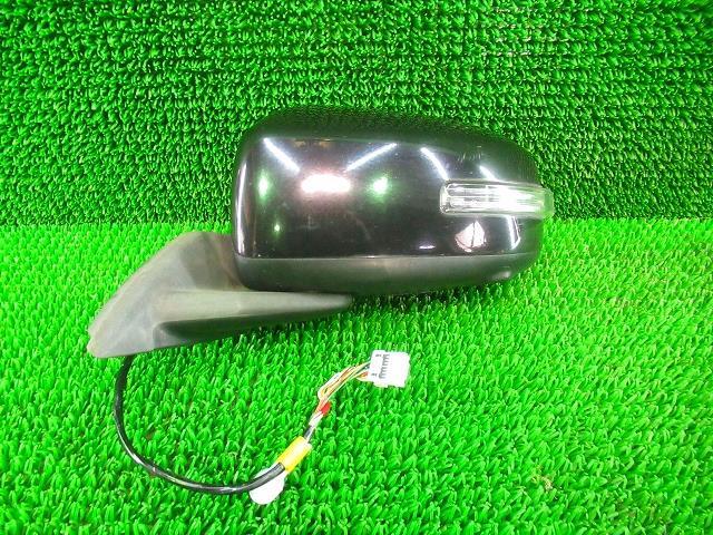 日産 デイズ DBA-B21W 左ドアミラー 左サイドミラー 左ミラー 11PIN 電動格納 X42 CAN 黒 ブラック 96302-6A08J_画像1