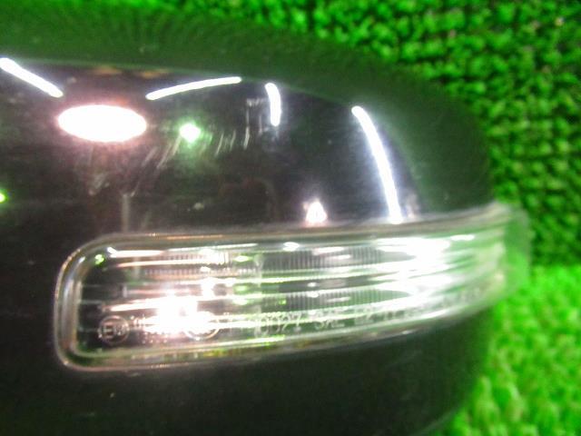 日産 デイズ DBA-B21W 左ドアミラー 左サイドミラー 左ミラー 11PIN 電動格納 X42 CAN 黒 ブラック 96302-6A08J_画像2