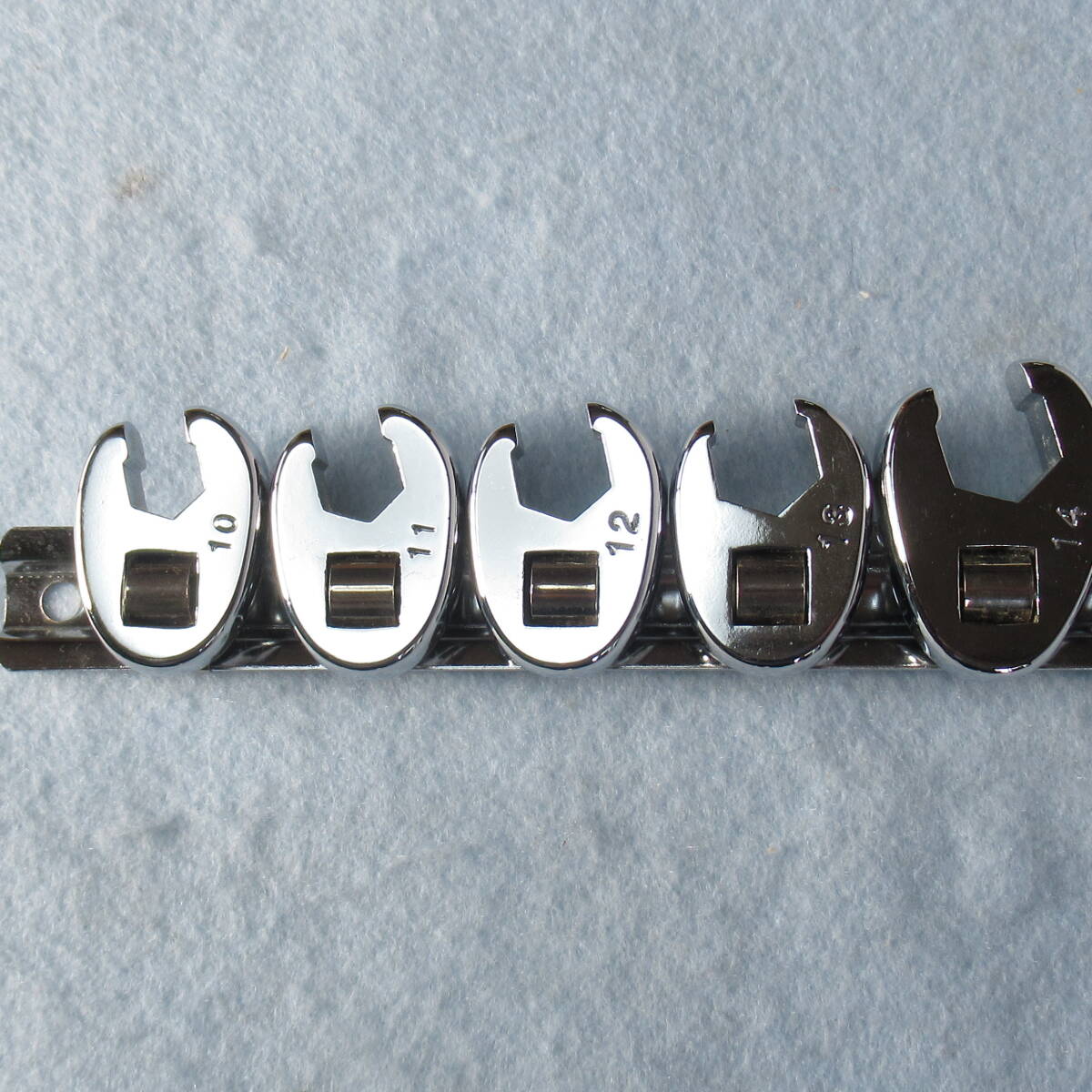 10PC フレアナットレンチ9.5 セット10 11 12 13 14 15 16 17 18 19mm_画像3
