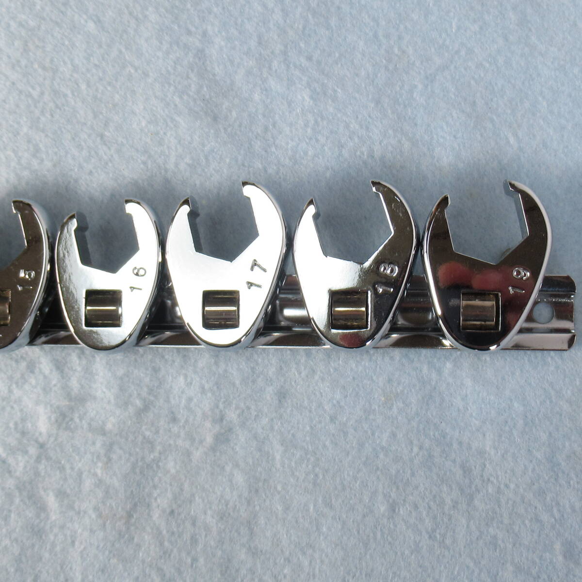 10PC フレアナットレンチ9.5 セット10 11 12 13 14 15 16 17 18 19mm_画像4