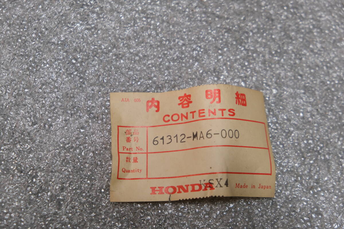 【未使用・純正品】HONDA CBX400F ヘッドライトステー 61312-MA6-000 // ブラケット ホンダ _画像3