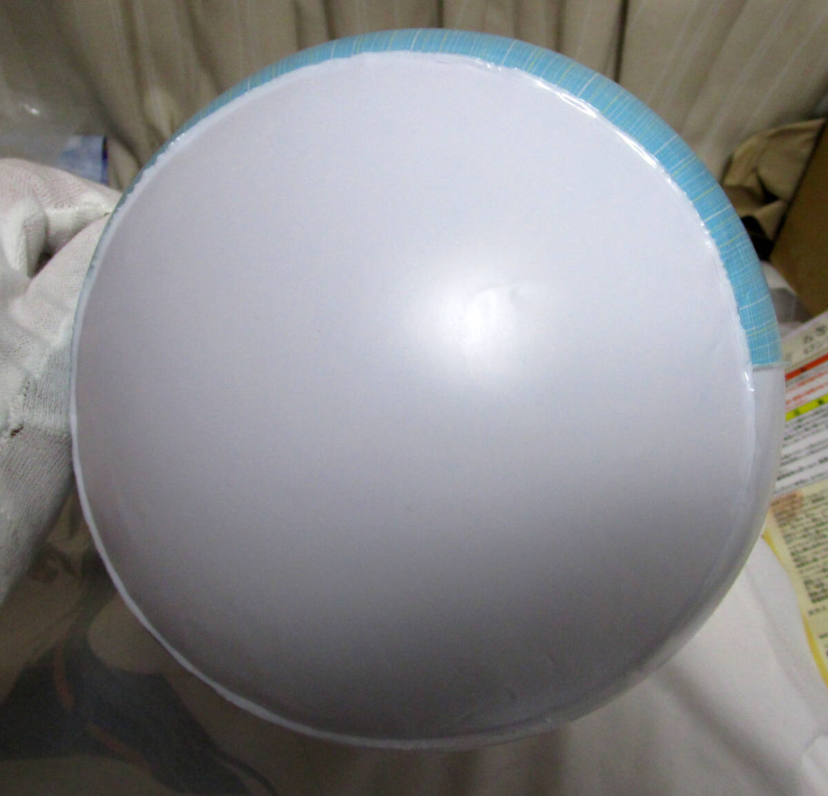 【 A586 】珍品 空気ビニール★超弾力ふわふわ ビーチボール★ゆらゆら卓上POP☆とても柔らかい 空ビ フロート エアクッション_画像9
