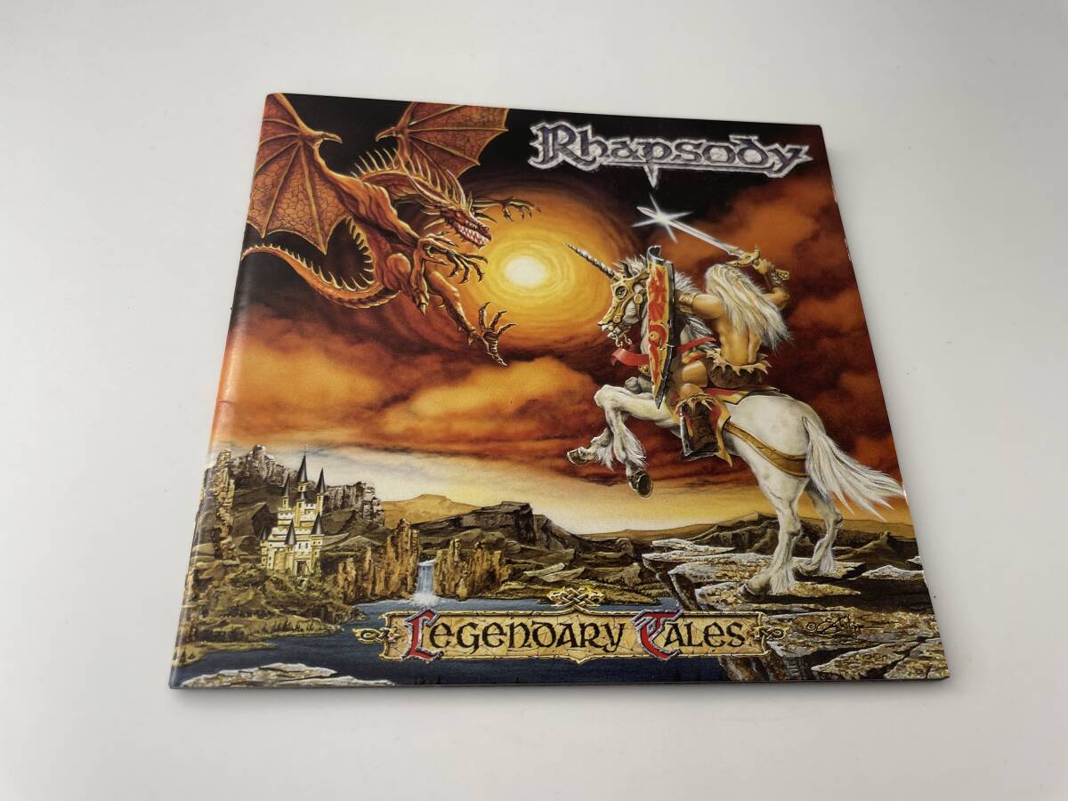 帯付き　レジェンデリー・テイルズ ラプソディー「H86」CD 中古_画像4