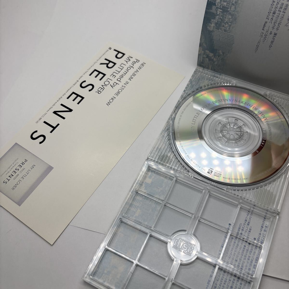美盤 CD 8㎝ DESTINY/MY LITTLE LOVER_画像3
