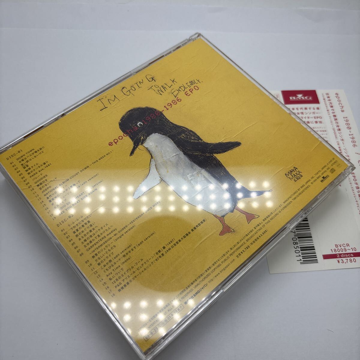 美品 帯あり CD Epocha 1980−1986/EPO_画像2