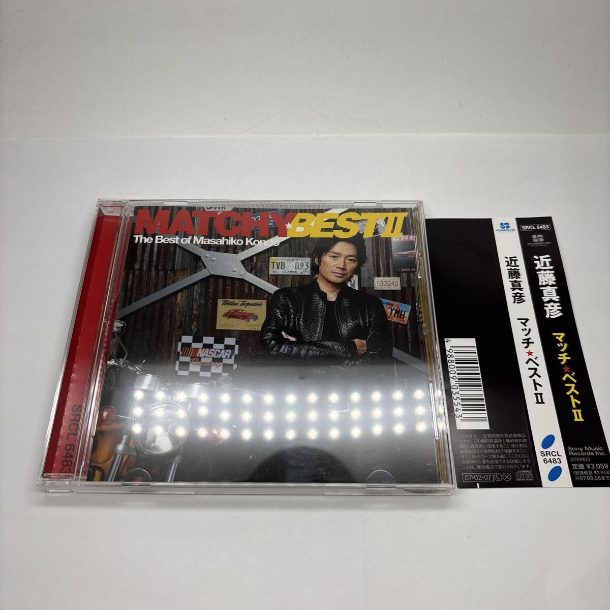 美品 帯あり MATCHY☆BEST II CD 近藤真彦 帯付 CD_画像1