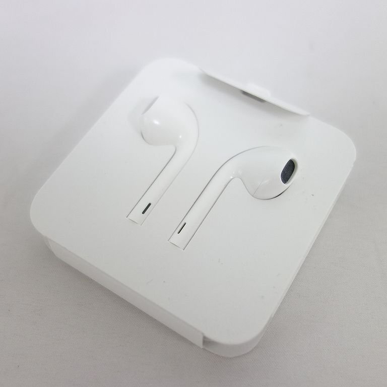 未使用 新品 Apple iPhone iPad イヤホン 純正品 送料当店負担 インボイス可 【本1013-0-1015】清定の画像1