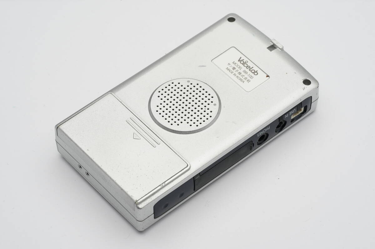  солнечный электронный RIR-100 VoiceLab TalkMaster с радио IC магнитофон диктофон Junk стоимость доставки 270 иен 