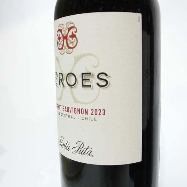 1円~【12本セット】Santa Rita（サンタ リタ）ヒーローズ カベルネソーヴィニヨン 2023 12.5％ 750ml T25I250173_画像7