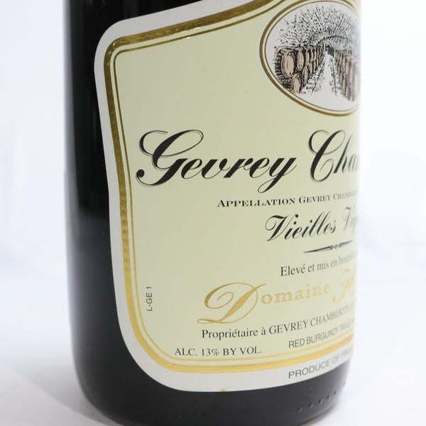 1円~Domaine Heresztyn（ドメーヌ エレスティン）ジュヴレ シャンベルタン ヴィエィユ ヴィーニュ 1999 13％ 750ml T25I230102_画像6