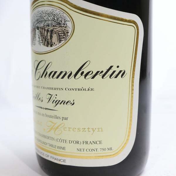 1円~Domaine Heresztyn（ドメーヌ エレスティン）ジュヴレ シャンベルタン ヴィエィユ ヴィーニュ 1999 13％ 750ml T25I230102_画像7
