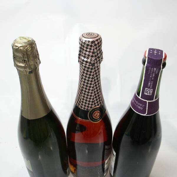 1円~【3本セット】スパークリングワイン各種（ペレ ベントゥーラ ブリュット ロゼ カヴァ 11.5％ 750ml 等）O25I300185_画像3